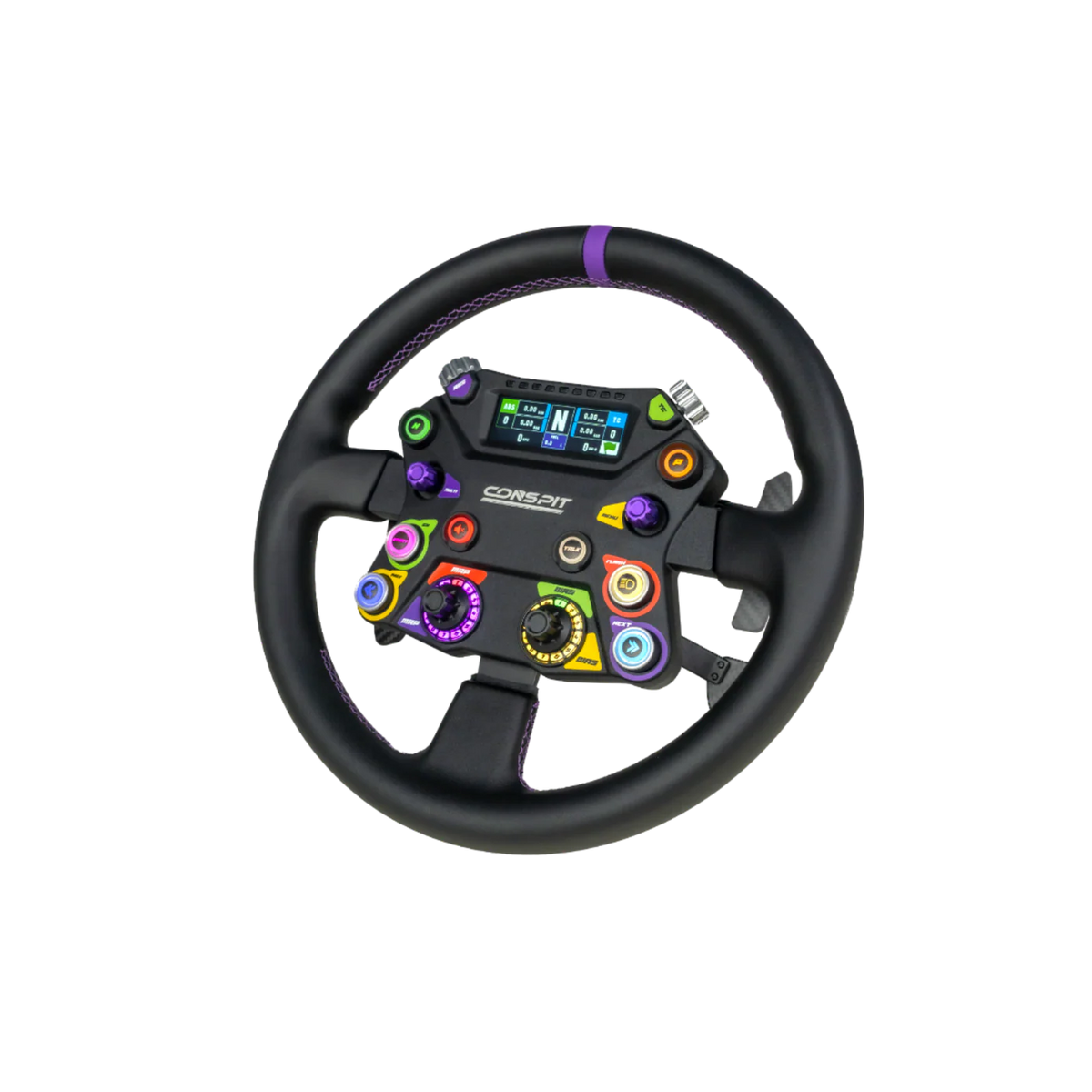 Conspit 310 APEX Round Sim Racing Steering Wheel