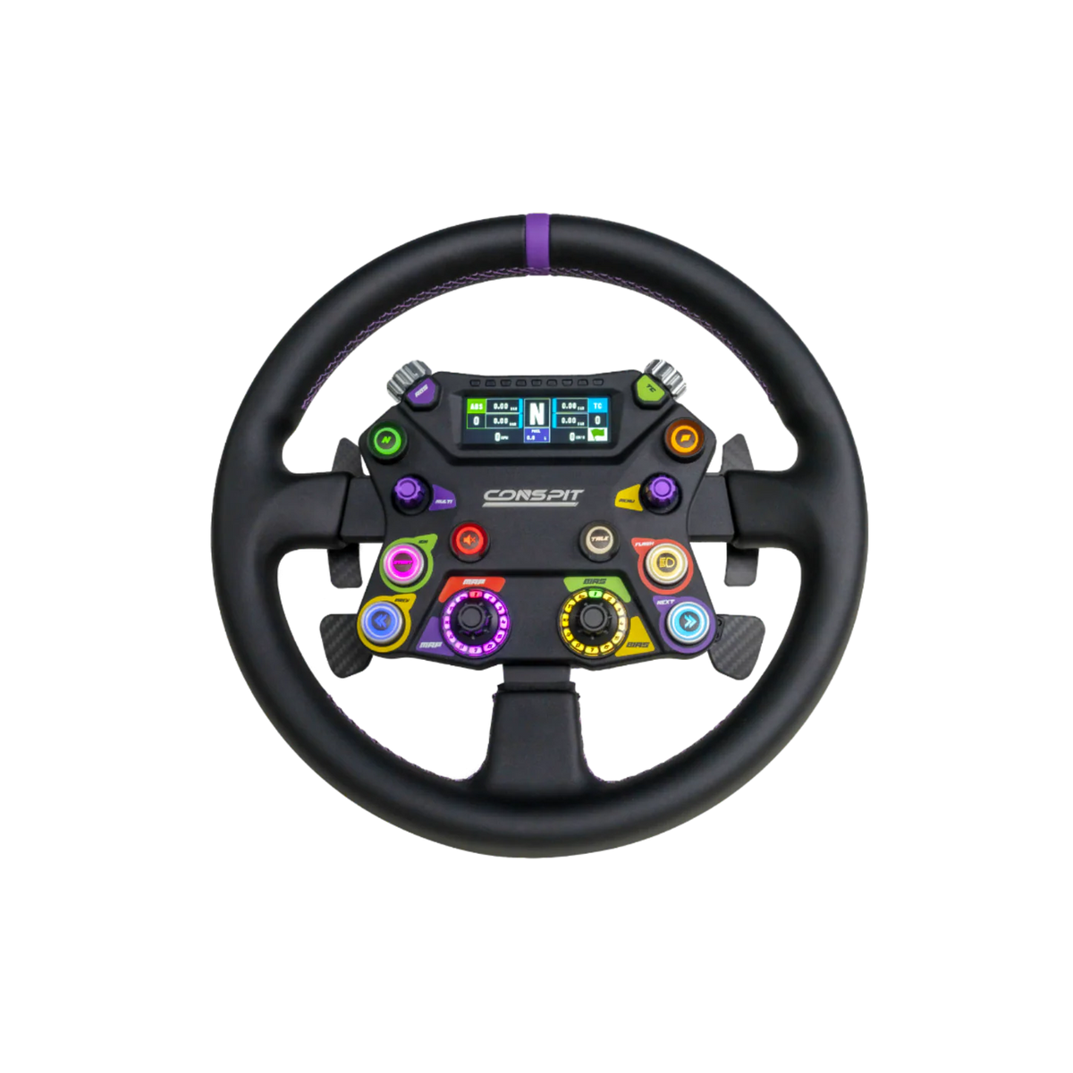 Conspit 310 APEX Round Sim Racing Steering Wheel