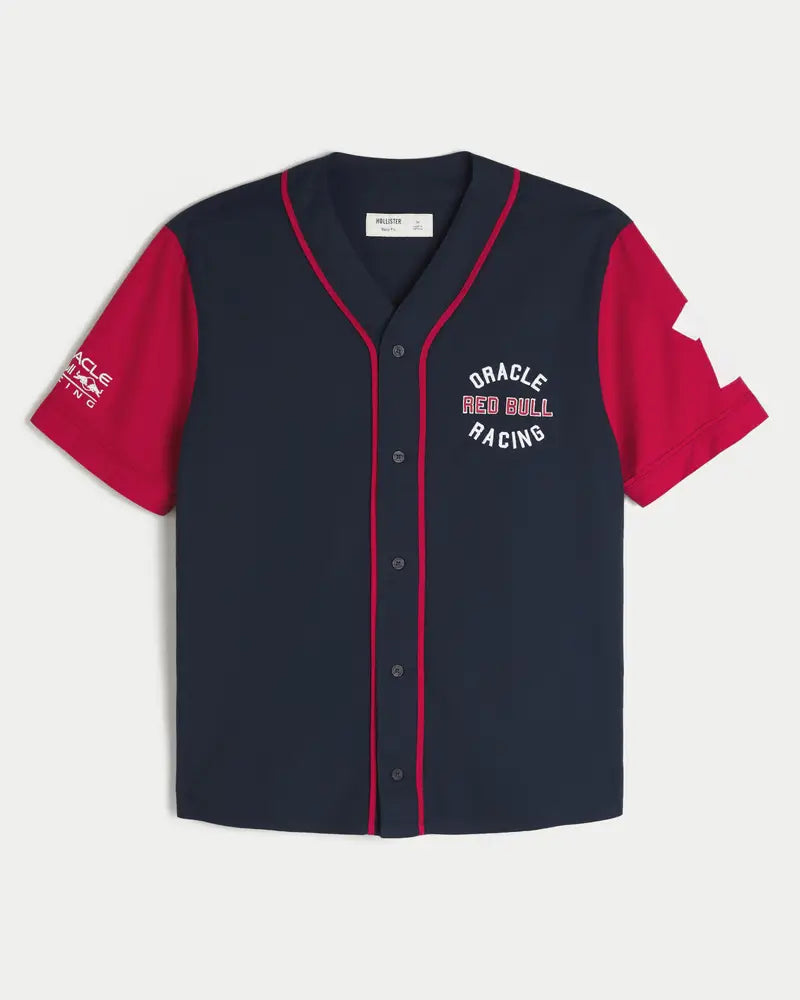 Boxy Oracle Red Bull Racing Baseball Jersey