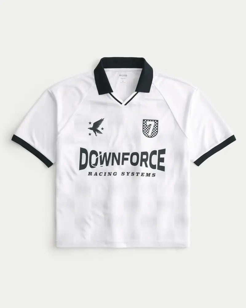 Boxy Downforce Graphic Soccer Jersey