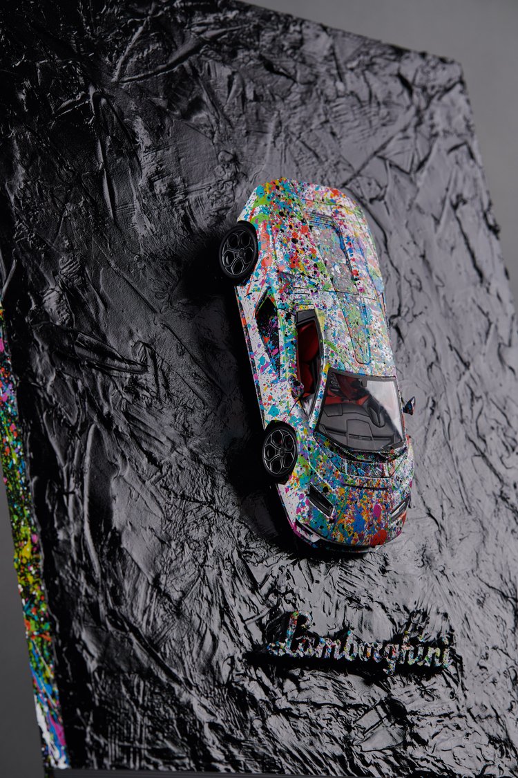 Lamborghini Art Piece