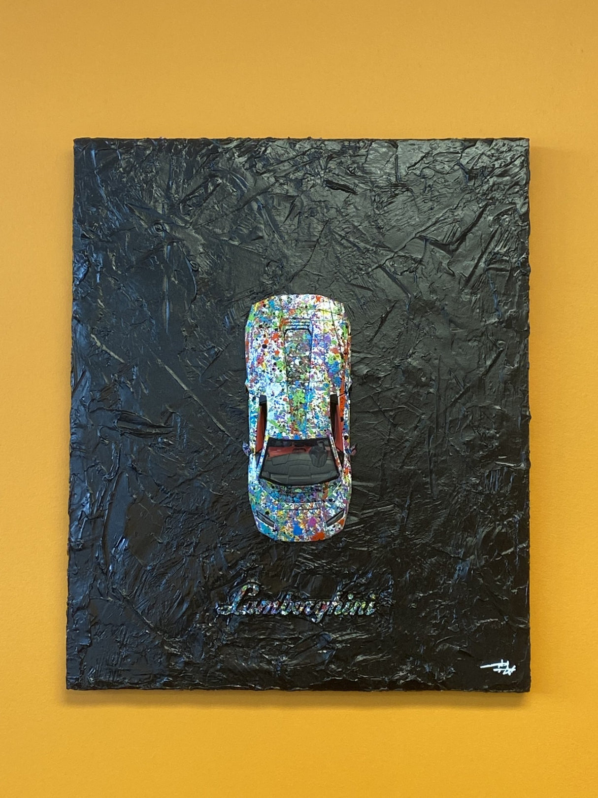 Lamborghini Art Piece