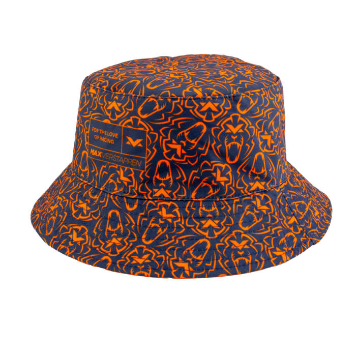 Max Verstappen Orange Lion Reversible Bucket Hat