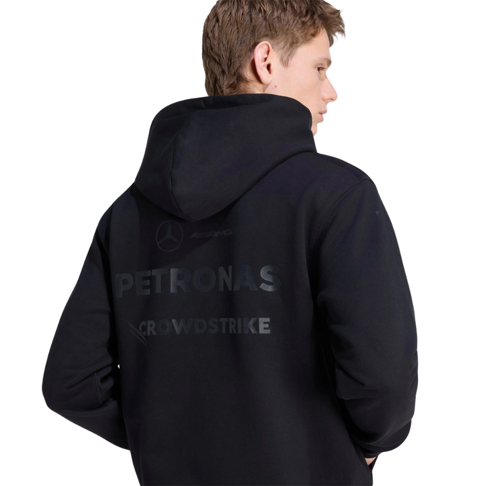 Mercedes Team 2026 Hoodie - Stealth Black