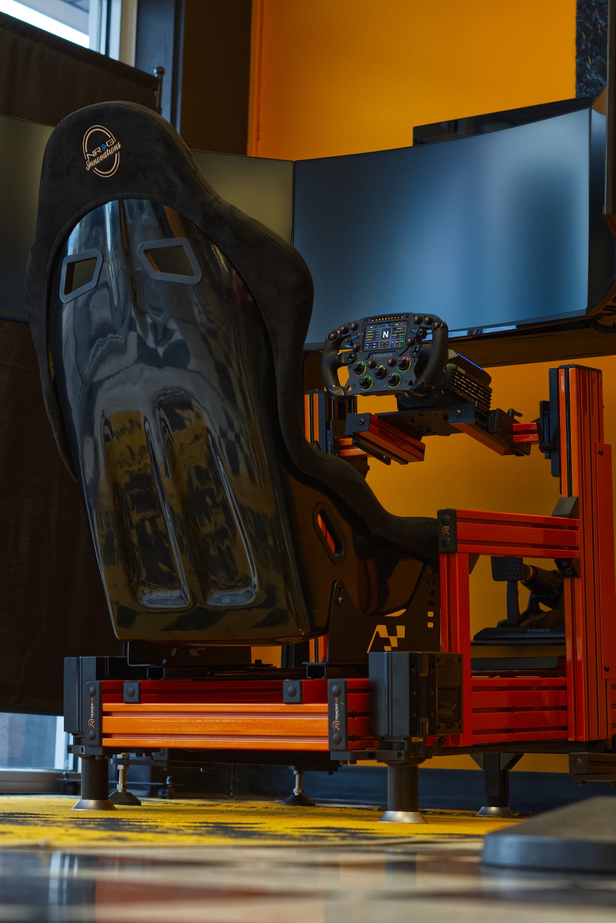 Complete Moza Pro Motion Racing Simulator