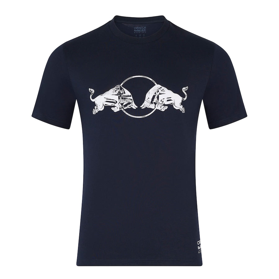 Red Bull Graphic Bull T-Shirt - Navy