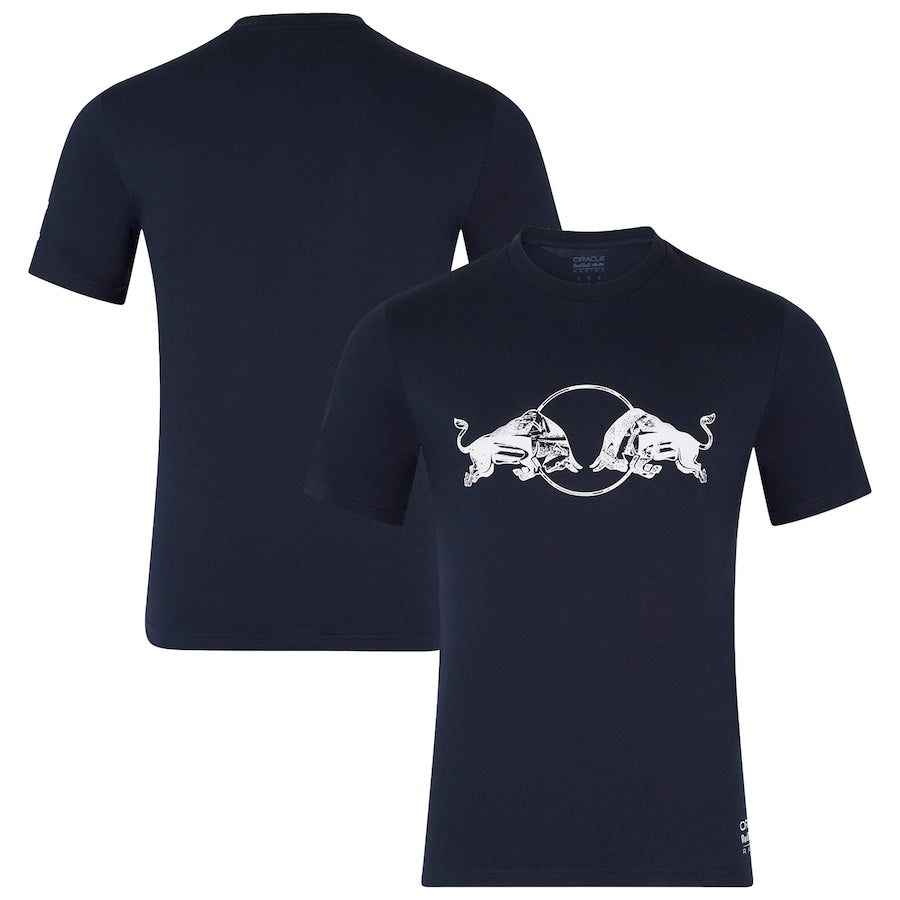 Red Bull Graphic Bull T-Shirt - Navy