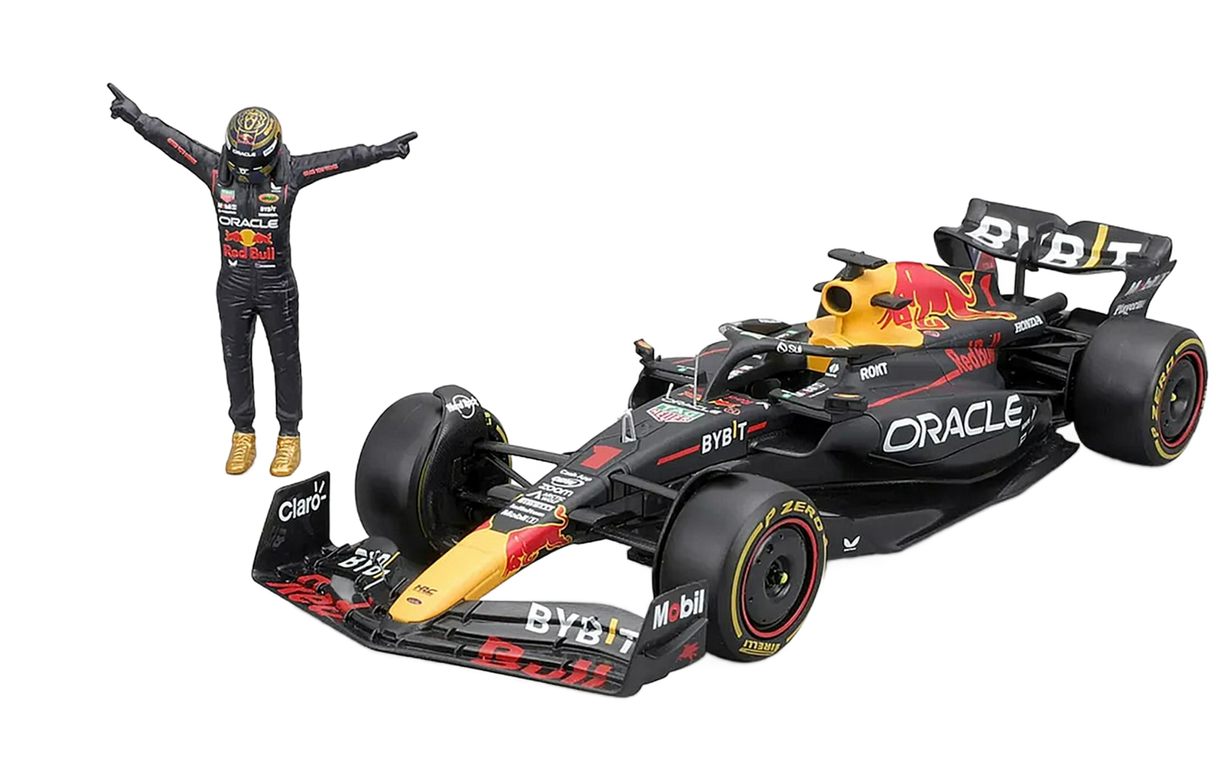 Red Bull Racing 1/24 Scale Bburago w/Figure