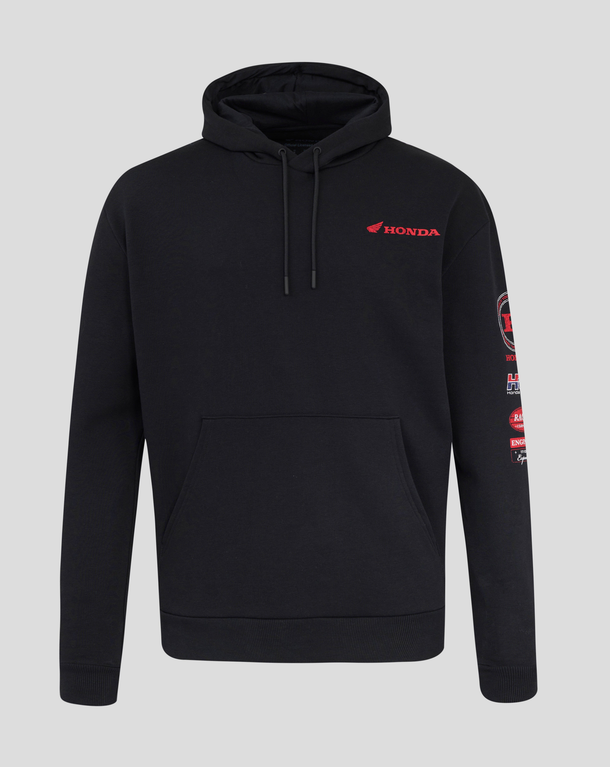 Honda Racing HRC Logo Hoodie - Black
