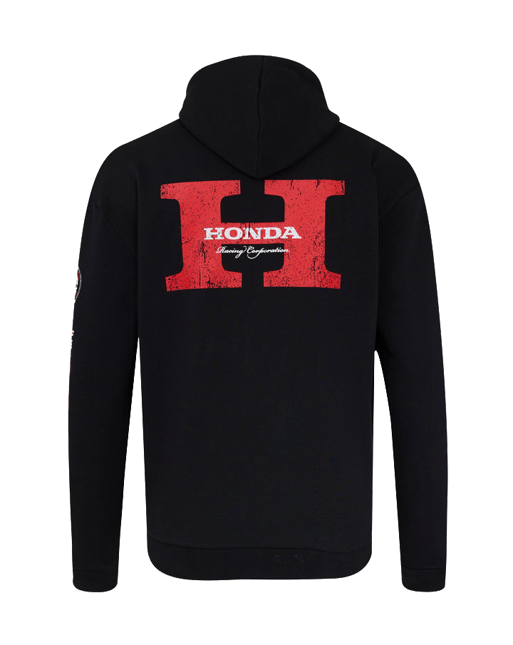 Honda Racing HRC Logo Hoodie - Black