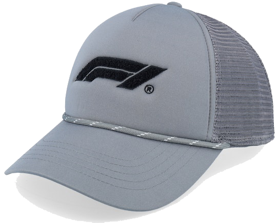 F1 Fuzzy Logo Foam Trucker Cap