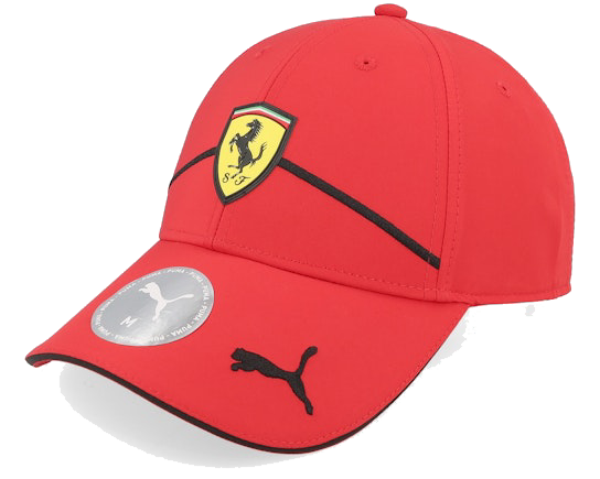 Ferrari Red & Black Race Cap