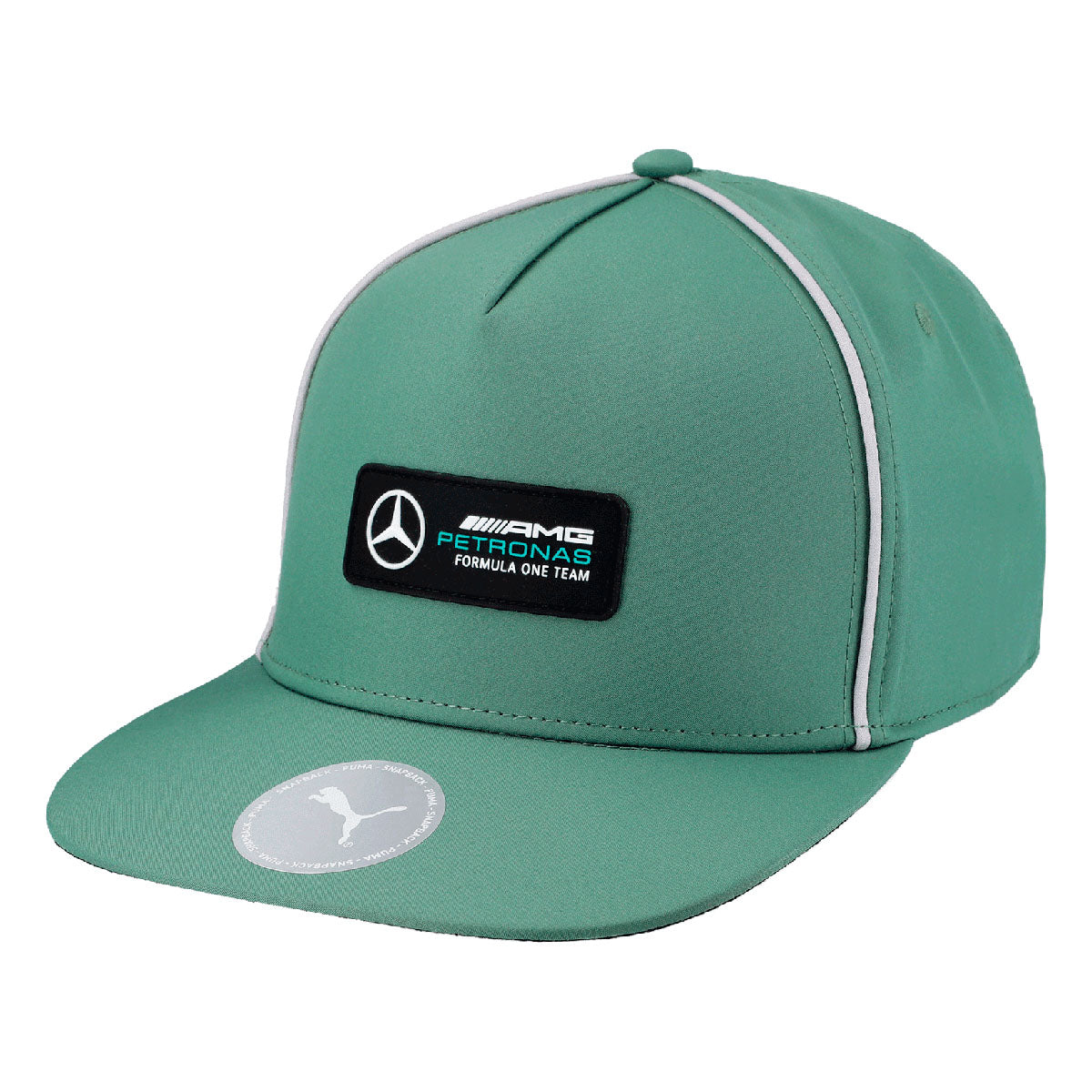 Mercedes Benz AMG Petronas F1 Puma Flat Brim Cap - Green