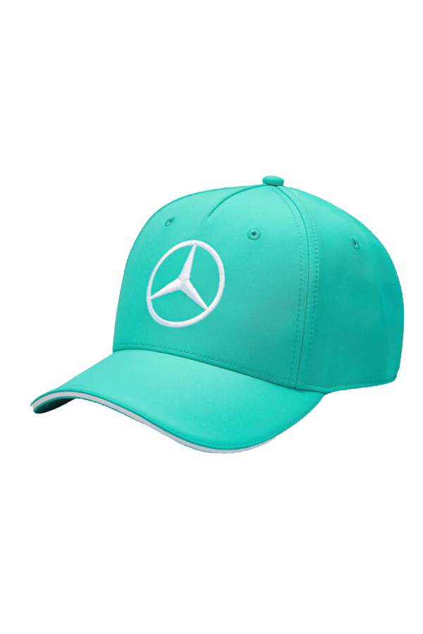 Mercedes Team Baseball Cap Teal Turquoise