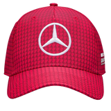 Mercedes AMG F1 2023 Hamilton Adjustable Cap - Apple Red