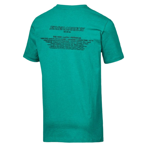 Mercedes Petronas Puma T-Shirt - Green