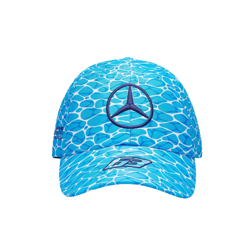 Mercedes Benz F1 2023 Special Edition George Russell "No Diving" Miami GP Cap - Blue