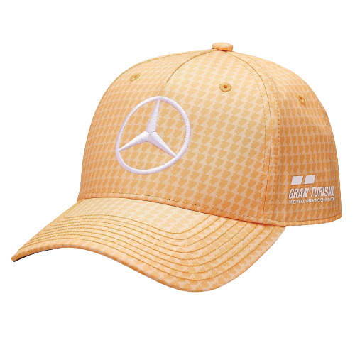 Mercedes AMG Petronas F1 2023 Lewis Hamilton Cap - Peach