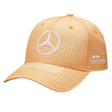 Mercedes AMG Petronas F1 2023 Lewis Hamilton Cap - Peach