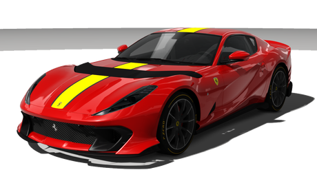 Bburago Ferrari 812 Competizione 1/64