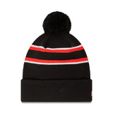 Haas Racing F1 Team Stripe Beanie with Pom