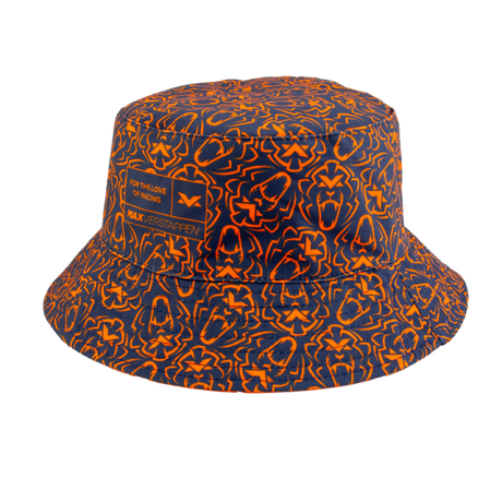 Max Verstappen Orange Lion Reversible Bucket Hat
