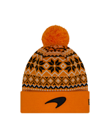 McLaren F1 New Era Limited Edition Holiday Cuff Bobble Beanie