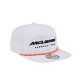 McLaren Perforated Golfer Cap White