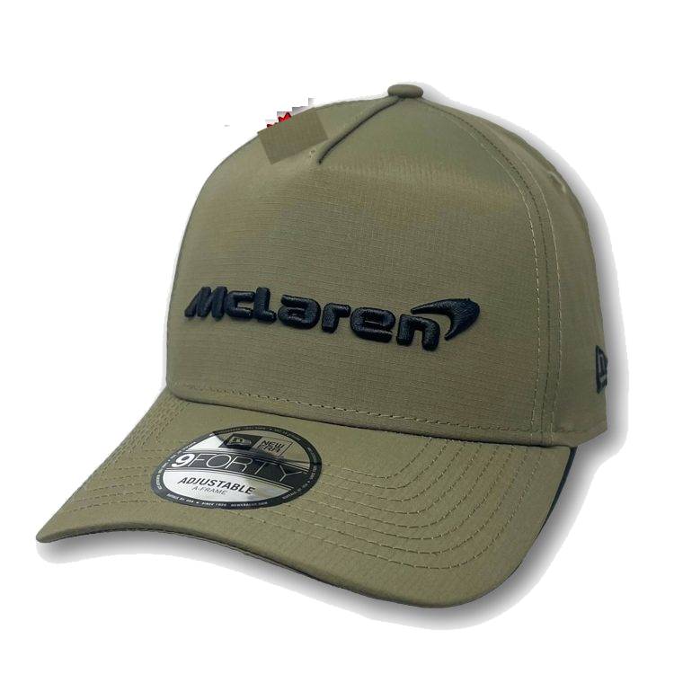 McLaren Wordmark Logo - Olive