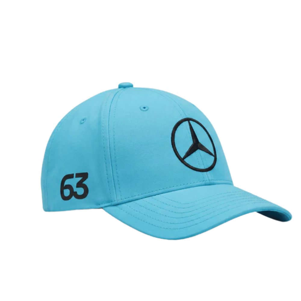 Mercedes George Russell 2026 Cap Adidas Samba Blue