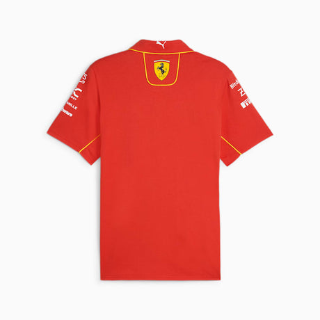 Ferrari F1 2024 Men's Team Polo Shirt - Red