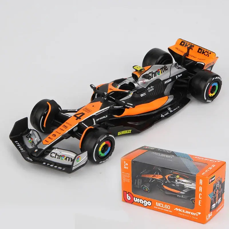 Bburago Formula 1 McLaren 2023 MCL60 Diecast Car