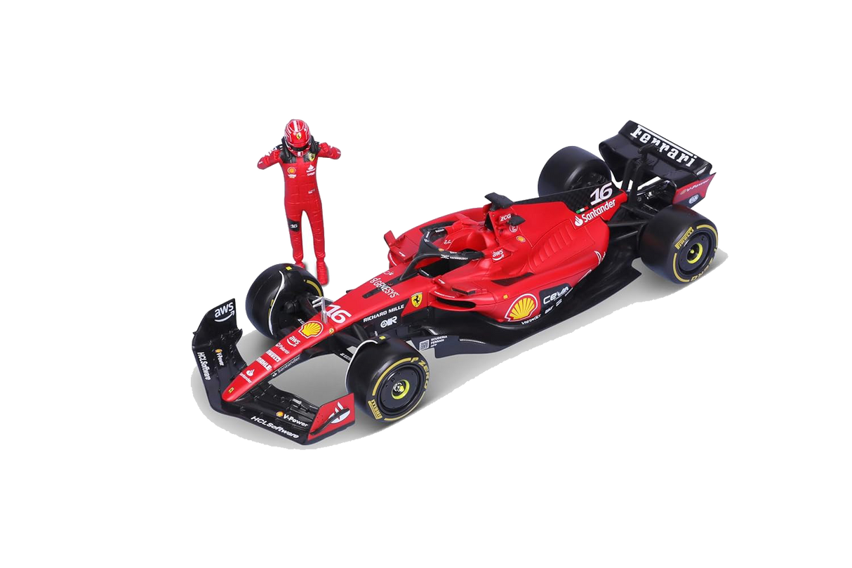 SF-23 Formula Racing 1/24 Scale Bburago w/Figure