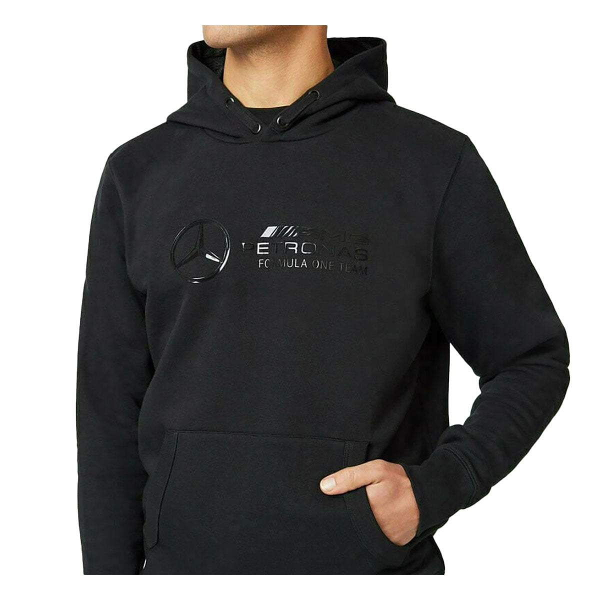 Mercedes Benz F1 Unisex Stealth Large Logo Hoodie