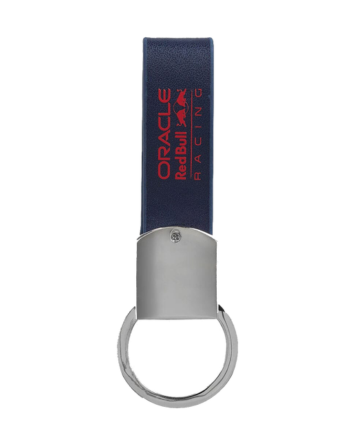 Red Bull Leather Strap Keyring