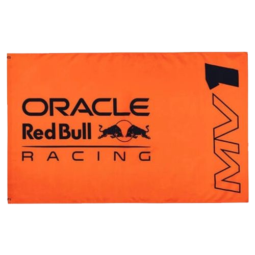 Red Bull Racing F1 Team Flag - Orange