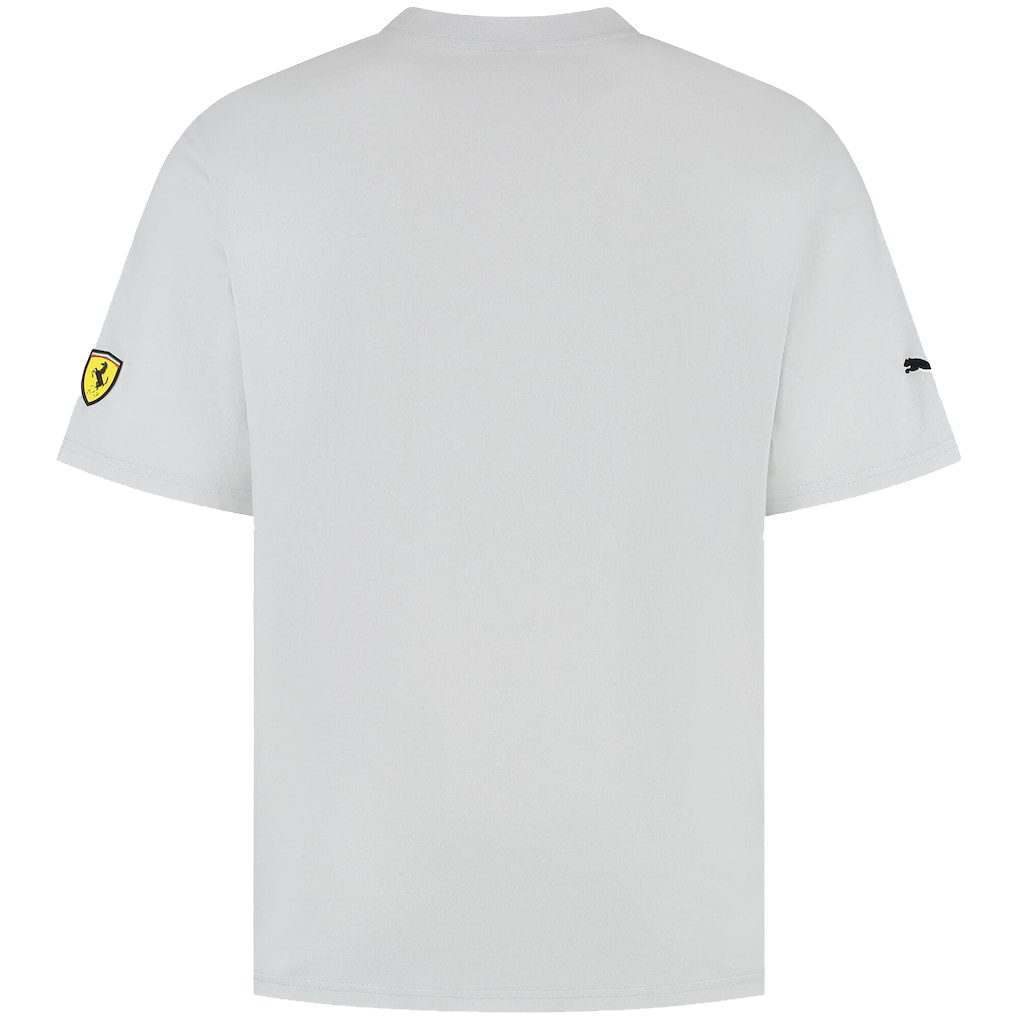 Scuderia Ferrari Graphic Driver T-Shirt - Grey