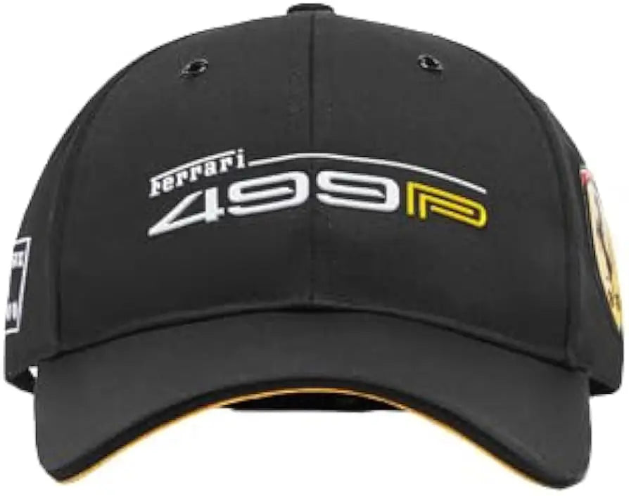 Scuderia Ferrari Hypercar Le Mans 499P Hat - Black