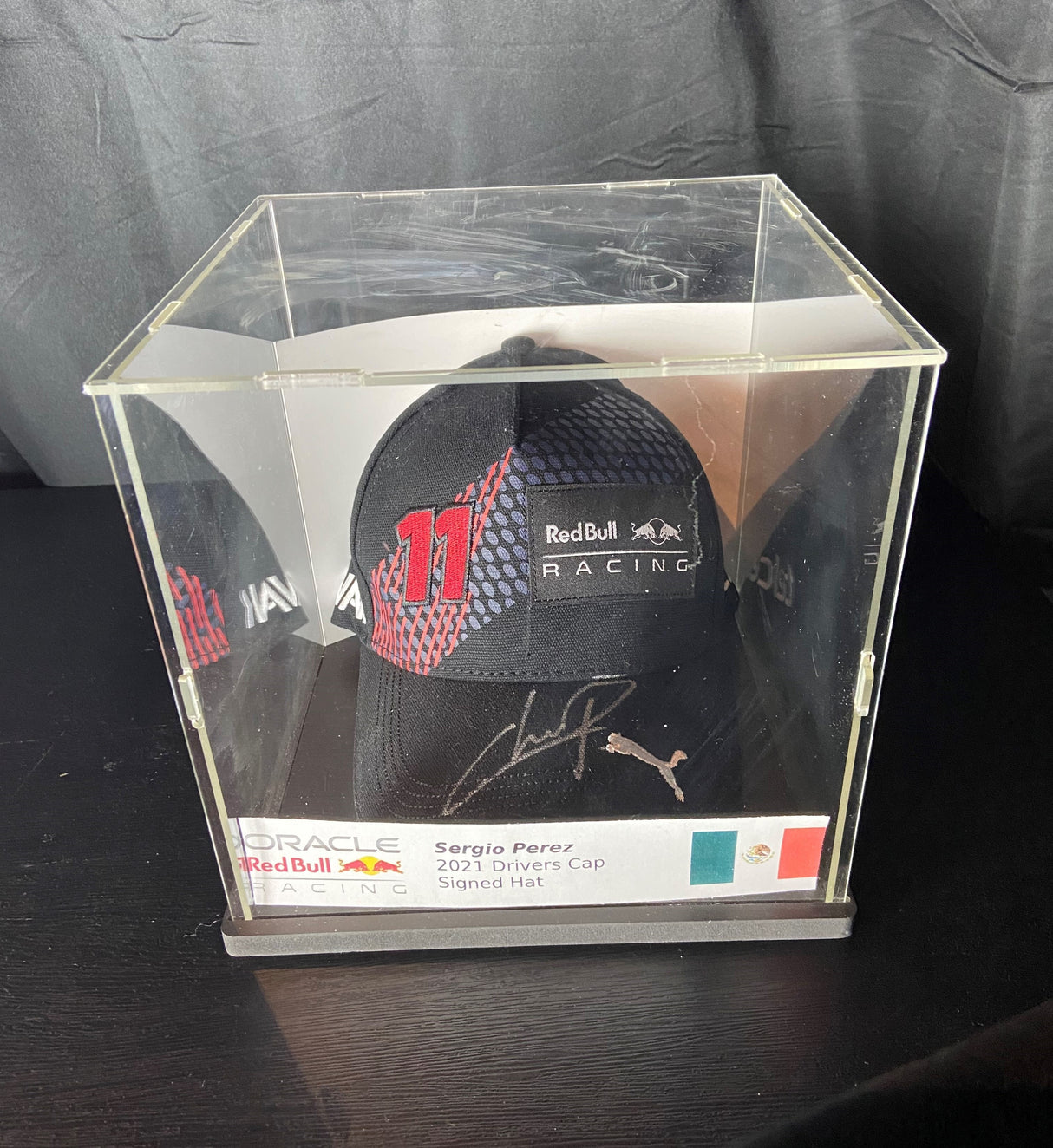 Signed Sergio Perez Cap